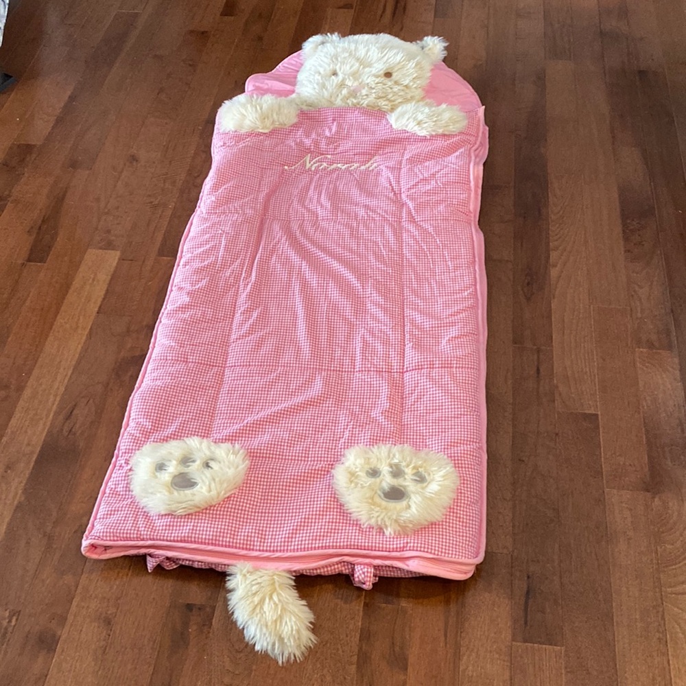 Pottery Barn Kids Kitten Sleeping Bag